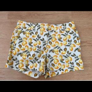 LOFT Lemon Shorts